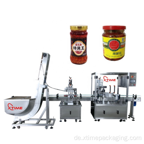 Flaschenchili -Pfeffer -Sensonierungspulver -Füllmaschine Pulver